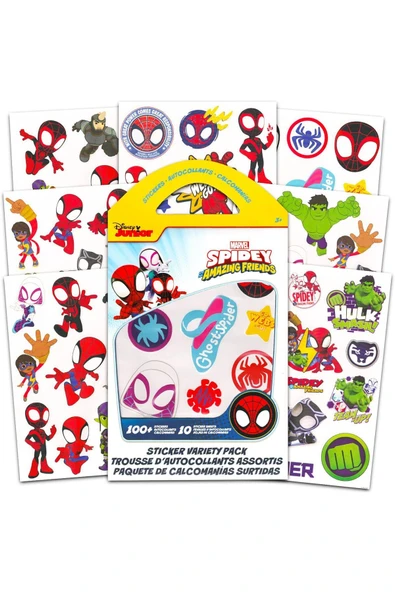 Panini Çıkartma Spidey ve İnanılmaz Arkadaşları - 36 Paket & 180 Adet Sticker - 4