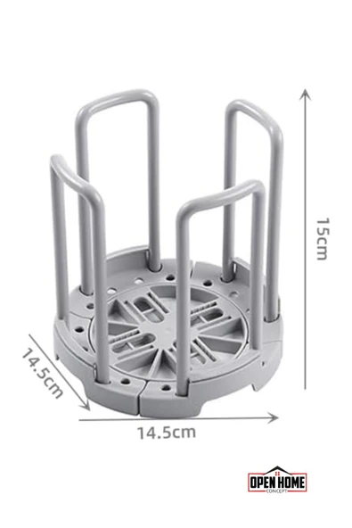 Tabak Bardak Kase Standı Bulaşık Kurutma Tutucu Mutfak Düzenleyici Organizatör - 3