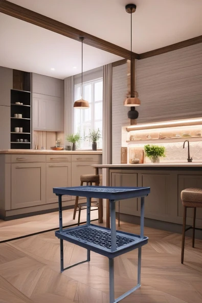 2'li Raf Yükseltici- Dolap Içi Düzenleyici Antrasit - 2