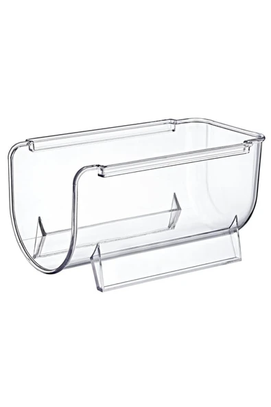 Kat Kat Istiflenebilir Clear Şişe Organizeri Şeffaf - 3