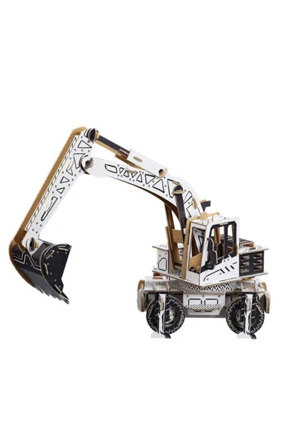 Excavator 3D Boyanabilir Maket Ex6019 - 2