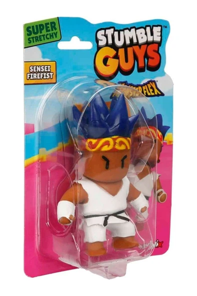 Monsterflex Süper Esnek Stretch Uzayan Stumble Guys Tekli Fiğürler @Sensei Firefist@ ürün görseli 1