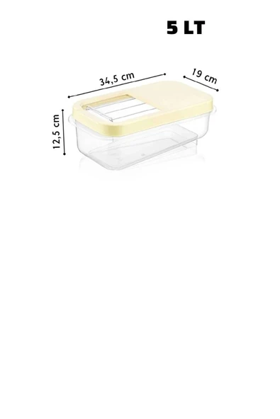 Kolay Kayar Kapaklı Etiketli 5 Lt Multibox Tablet Saklama Kutusu - 2