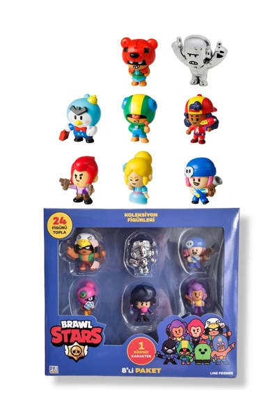 Model 1 8'li Delüks Figür - 2