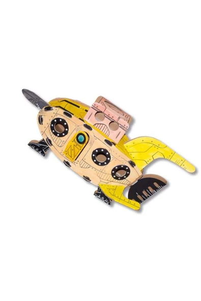 Rocket 3D Boyanabilir Maket Rk6003 - 3