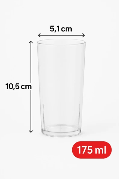 14 Adet Rakı Bardağı – Düğün, Davet, Organizasyon,Parti için Şeffaf Plastik, Dayanıklı ve Hijyenik - 8
