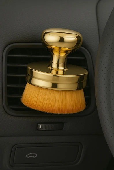 Araba Fırça Araba İç Temizleme Fırçası Kavisli Tasarım Yumuşak Kıl Fırça Kutulu Geniş Model - 3