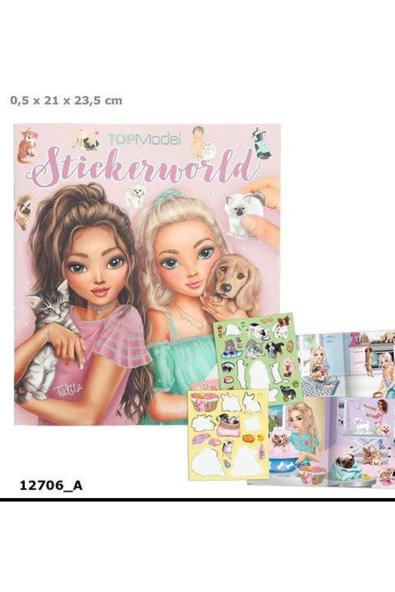 Kedi ve Köpek Çıkartma Kitabı