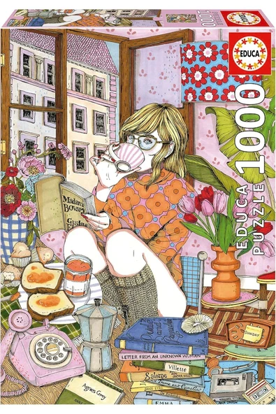 Educa 1000Parça Kendime Ayırdığım Zaman Puzzle - 19557 - Time For Myself Ana Jaren - 2