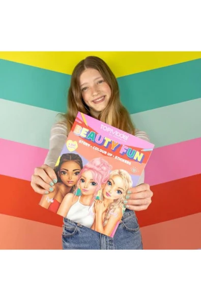 Güzellik ve Eğlence Boyama Kitabı - 3
