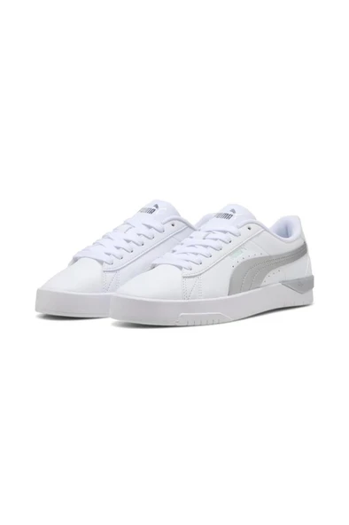 Puma Jada Classic Aqua Metallics 400737 01 Kadın Sneaker Ayakkabı Beyaz Gümüş 36-40 - 3