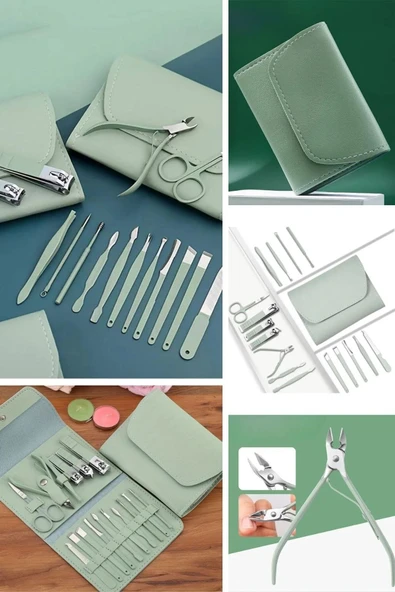 16 Parça Manikür & Pedikür Seti