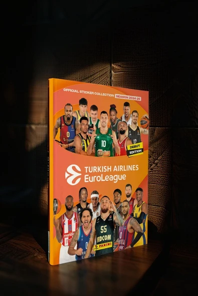Turkish Airlines Euroleague Özel Koleksiyon Albümü + 36 Paket (180 Adet) Sticker - 3