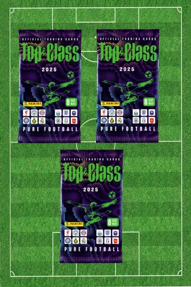 Panini Top Class Adrenalyn Mega 2025 Başlangıç Paketi Futbolcu Kartları Dergi Albüm + 27 pk 216 Kart - 7