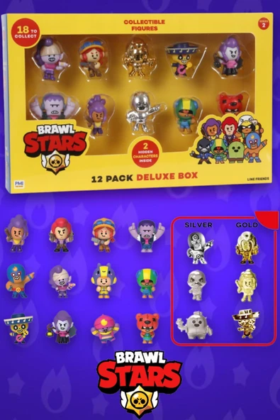 12'li Brawl Stars Seri 2 - Model 1 ürün görseli 1