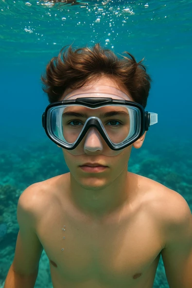 Silikon Profesyonel Yüzücü Gözlük - 3