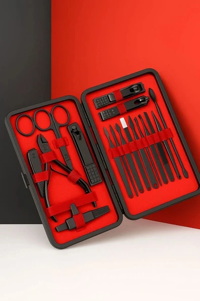 Profesyonel Tırnak Bakım Çantası | 24'lü Set - 8