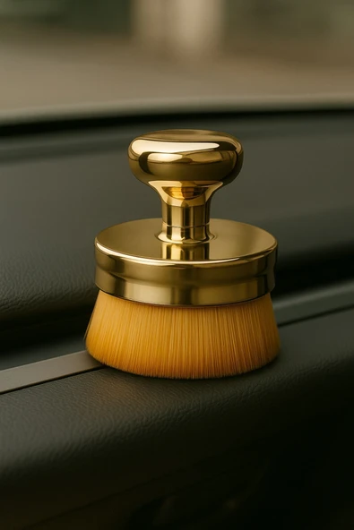 Araba Fırça Araba İç Temizleme Fırçası Kavisli Tasarım Yumuşak Kıl Fırça Kutulu Geniş Model - 4