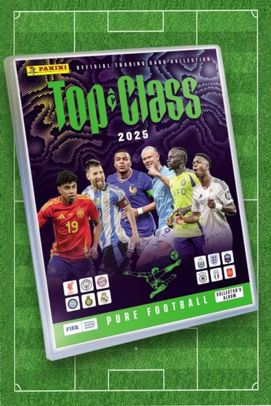 FIFA Top Class Adrenalyn Mega 2025 Başlangıç Paketi Futbolcu Kartları Dergi Albümü - 2