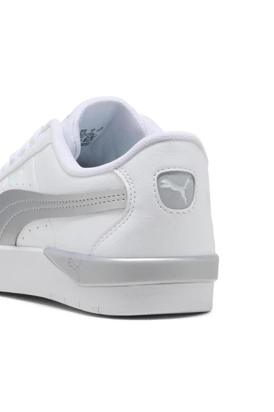 Puma Jada Classic Aqua Metallics 400737 01 Kadın Sneaker Ayakkabı Beyaz Gümüş 36-40 - 6