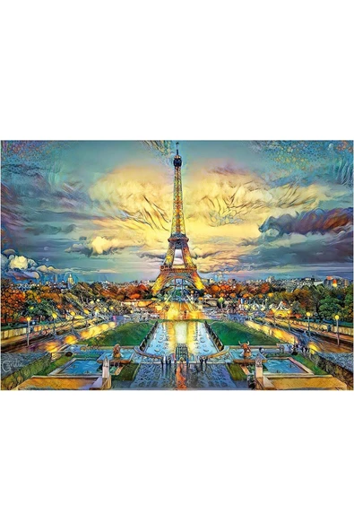 Educa 500 Parça Eyfel Kulesi Puzzle - 19621 - Eiffel Tower - 2