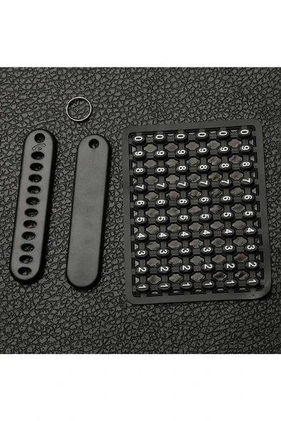 Anti-Kayıp Telefon Numarası Anahtarlık Araba Anahtarlık Kordon Anahtarlık Araba Anahtarı Klip - 5