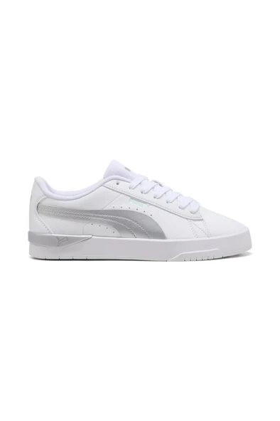 Puma Jada Classic Aqua Metallics 400737 01 Kadın Sneaker Ayakkabı Beyaz Gümüş 36-40 - 8