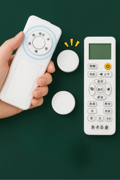 Mıknatıslı Kumanda & Telefon Tutucu | Çok Amaçlı Duvar Askısı - 2'li Set