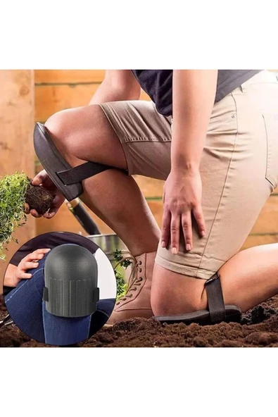 2'li Bahçıvan Dizlik - Pratik Tırmıklı Bahçivan Eldiveni - 3