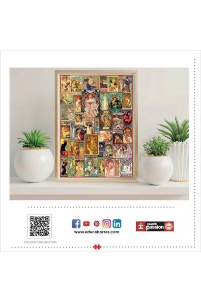 1000 Collage Art Nouveau Fsc(R - 3