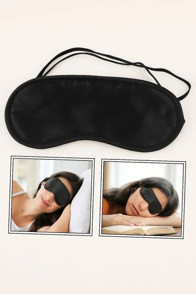 Rahat Uykular Siyah Uyku Bandı - 2