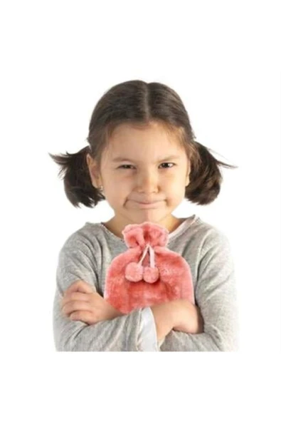 Buffer® 2 Litre Ponponlu Peluş Sıcak Su Torbası 1.sınıf Kauçuk Malzeme - 6