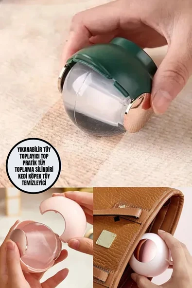 Yıkanabilir Tiftik Ve Tüy Toplayıcı Kıl Toz Elbise Tiftik Temizleyici Top