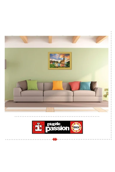 Educa 1000 Parça İrlanda Cobh Katedrali Puzzle - 19927 - Cobh Cathedral Ireland - 4