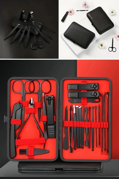 Profesyonel Tırnak Bakım Çantası | 24'lü Set - 7
