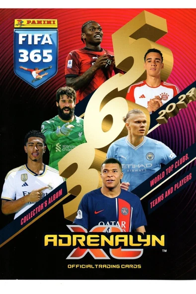 Panini Adrenalyn Fifa 365 - 2024 Official Trading Card Futbolcu Kartları 10 Paket (60 Kart) - 6