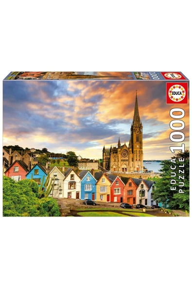 Educa 1000 Parça İrlanda Cobh Katedrali Puzzle - 19927 - Cobh Cathedral Ireland