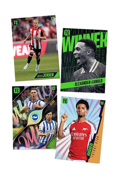 Panini Top Class 2025 Premier League Koleksiyon Futbolcu Kartları  (16 Paket & 128 Adet Kart ) - 4