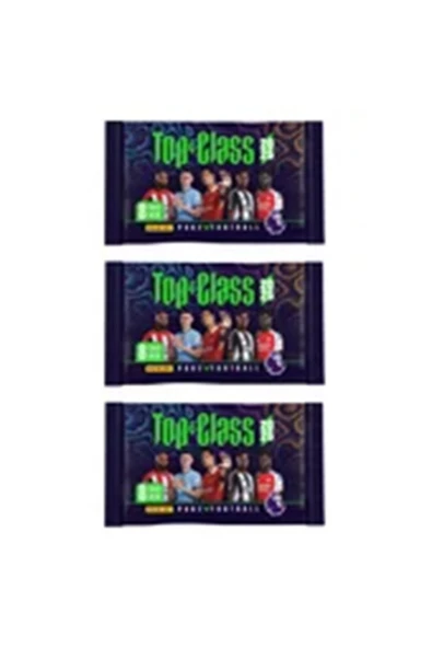 Premier League Top Class Trading Cards 2025 3'lü Paket (24 kart) - 3