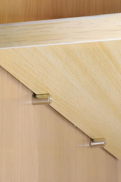 ® 30 Adet Dayanıklı Metal Raf Tutucu Raf Pimi - 4