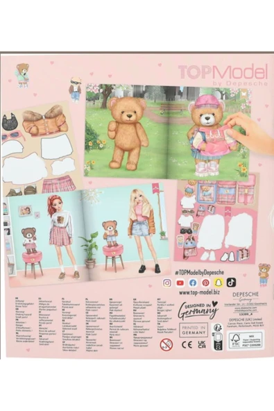 Takım Teddy Sticker Dünya Kitabı - 2