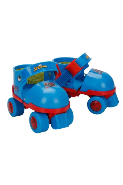 Spiderman 4 Teker Paten Seti 22-29 Numara Alıştırma Pateni Kolay Kullanabilen Paten Seti - 2