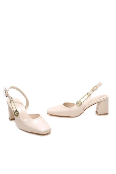 Pisagor Ps-32530 6 Cm Topuklu Kadın Stiletto Ayakkabı - 3