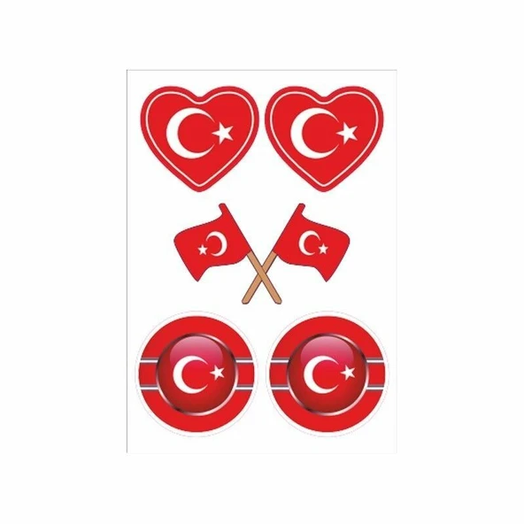 A5 STİCKER 064 TEK PAKET ÇOKLU STİCKER
