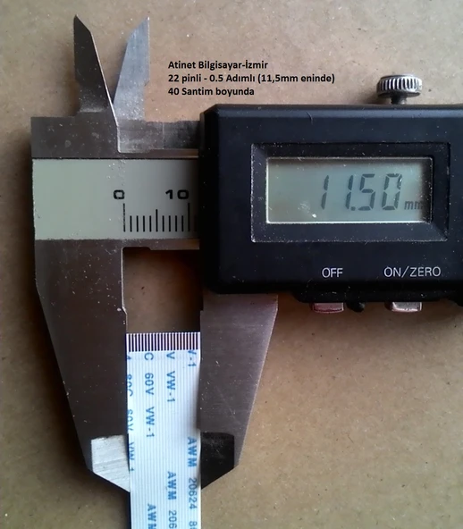 Awm 20624 80C 60V Vw-1 Flex Kablo 22 Pin 50 cm  22-0.5-50A - 2