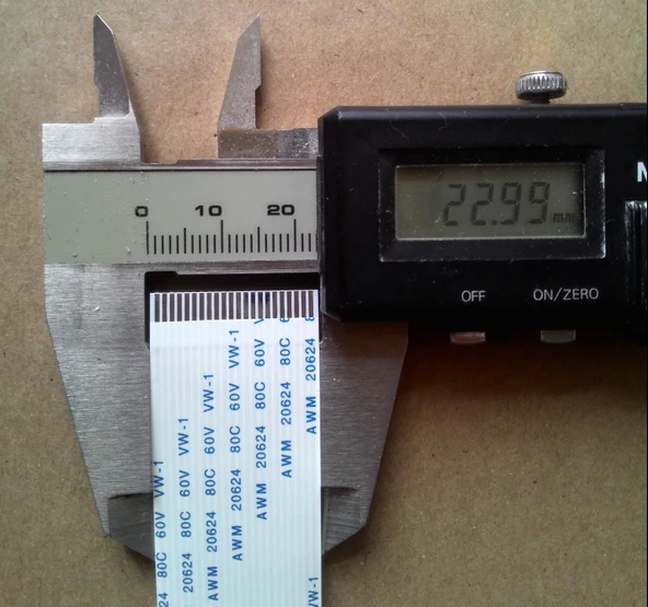 Awm 20624 80C 60V Vw-1 Flex Kablo  22 pin 1mm adımlı  15cm  22-1-15A - Resim 2