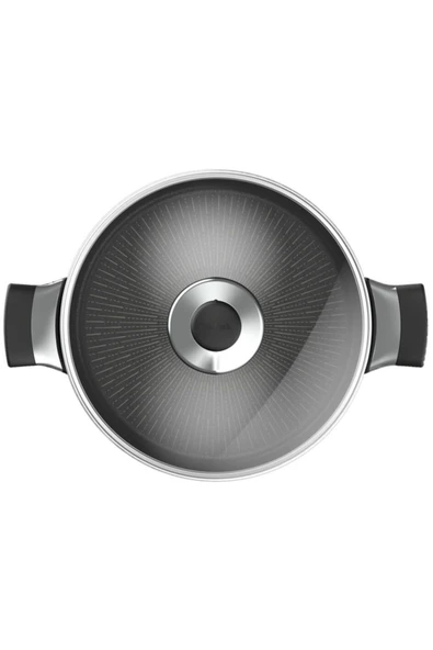 G26972 Titanyum 6X Excellence Kısa Tencere 28 cm - Resim 3