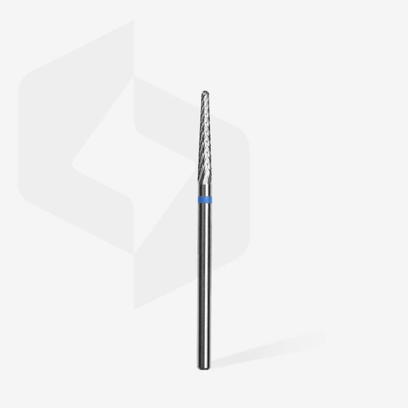 Staleks Manikür Çıkarma Çelik Törpü Ucu Mavi Koni FT71B023/14 - Resim 2