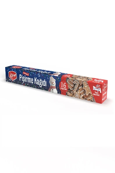 Süpertrend  Roll-up Kış Temalı Kesilmiş Pişirme Kağıdı 37cm X 42cm 16 Yaprak