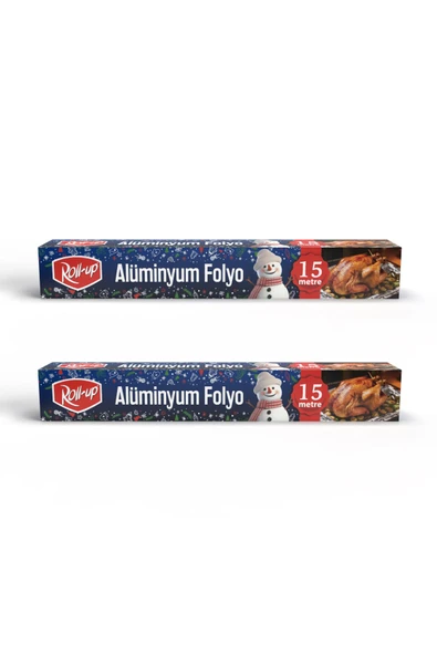 Süpertrend  Roll-up Kış Temalı Alüminyum Folyo 30cm X 15m 10mic 2 Adet